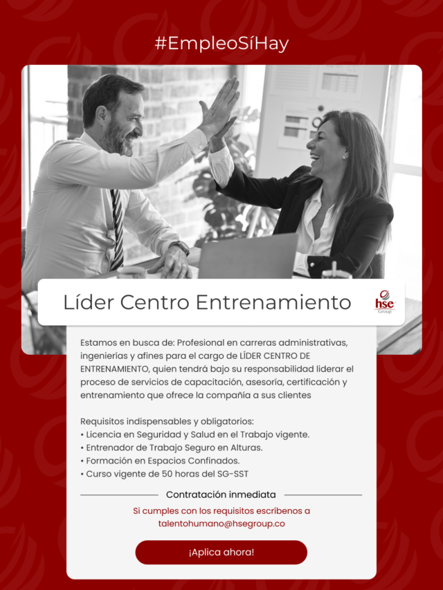 Empleo Líder Centro Entrenamiento